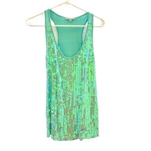 Sequins Tank Top - Size: Medium